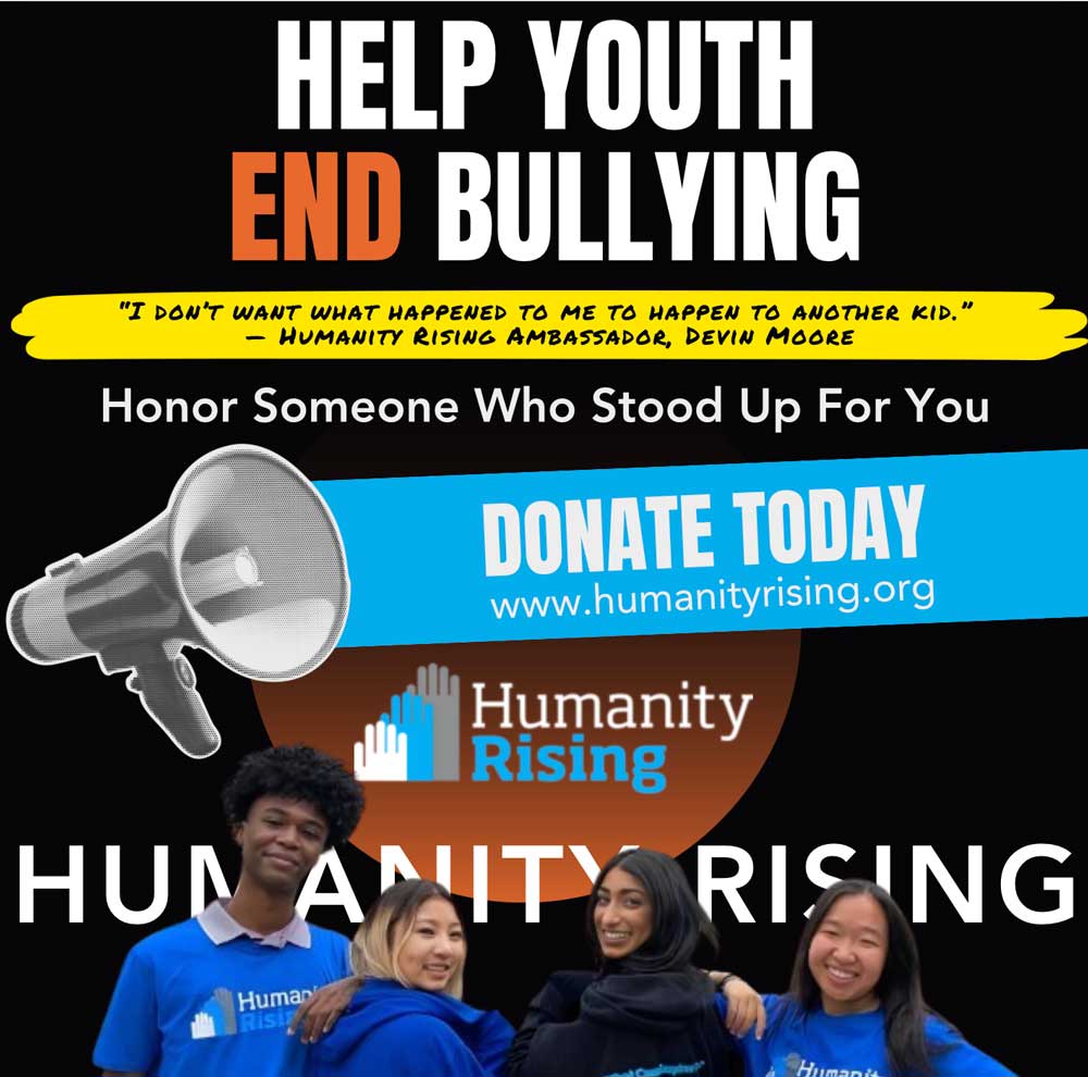 Help Youth End Bullying – Donate Now Help Youth End Bullying - Donate Now